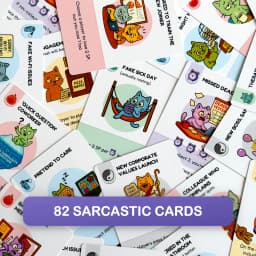 I Love My Job cards with gameplay highlights