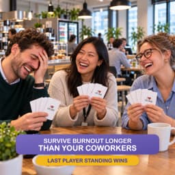 A joyful office card game for coworkers