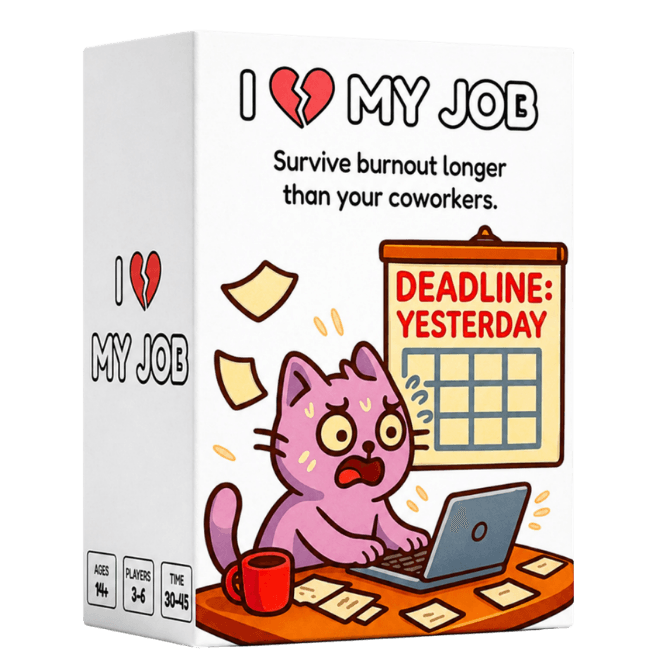 I Love My Job Card Game
