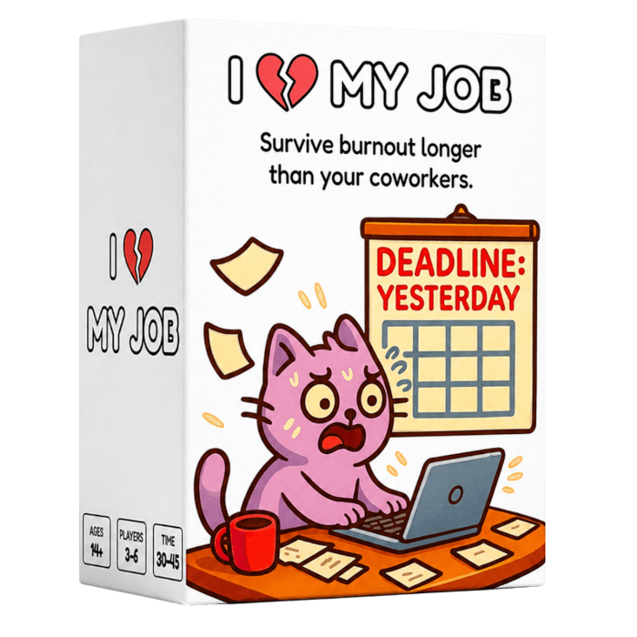 I Love My Job Card Game